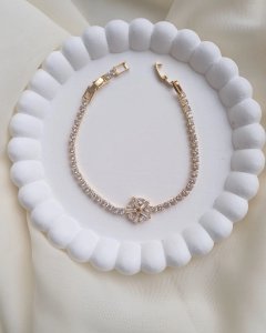 Çelik kar tanesi su yolu bileklik