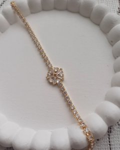 Çelik kar tanesi su yolu bileklik