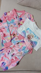 Elsa 3 lü takim 4-5 yaş pembe