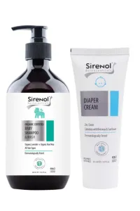 Sirenol Pişik Kremi 87 ml  ve Sirenol   Bebek Şampuanı  400 ml Seti