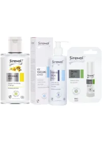 Sirenol Natural Cadı Fındığı Yüz Temizleme Köpüğü + Sirenol Natural Cadı Fındığı Tonik  Sirenol Organik Dudak Balmı Seti