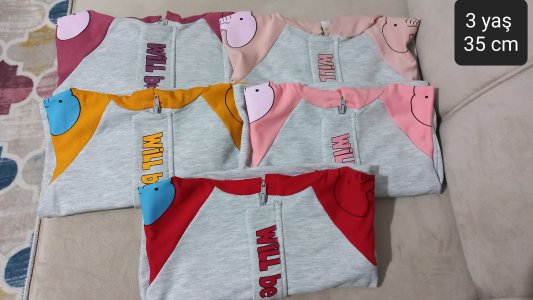3 yaş hirka boy 35 cm