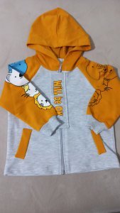 3 yaş hirka boy 35 cm hardal