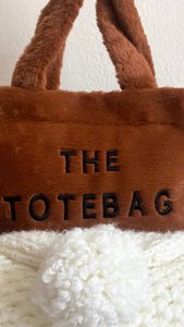 THE TOTE BAG PELUŞ ÇANTA
