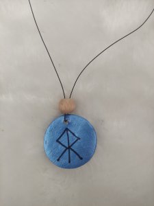 Bind rune cesaret kolyesi