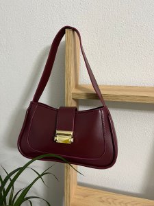 Edin baget çanta bordo