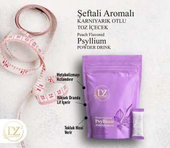 Şeftali aromalı detoks içeceği