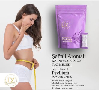 Şeftali aromalı detoks içeceği