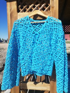 Yazlık Hırka El Yapımı (Hand made)