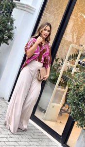 Gömlek Keten Pantolon Takım