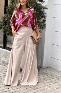 Gömlek Keten Pantolon Takım