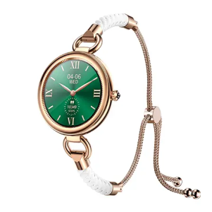 GT04  ELMAS KORDON AKILLI SAAT BAYANLAR İÇİN ÇOK ŞIK VE ZARİF