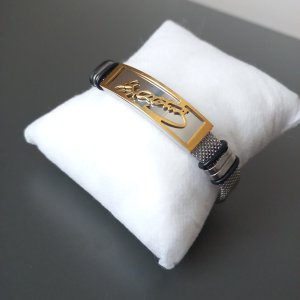 ATATÜRK ARMALI ÇELİK BİLEKLİK