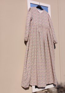 Müslin tesettür elbise