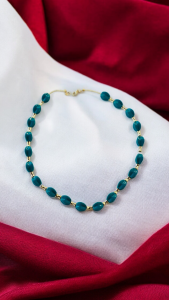 Turkuaz boncuk kolye