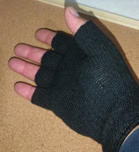 Kesik erkek  eldiven