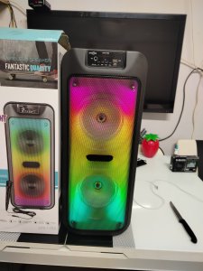 BLUETOOTH LU KAREOKE MİKROFONLU SES BOMBASI