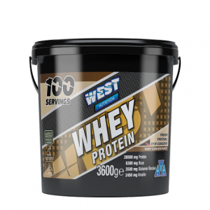 West nutrition Whey Protein Tozu 3600 gr 100 Servis