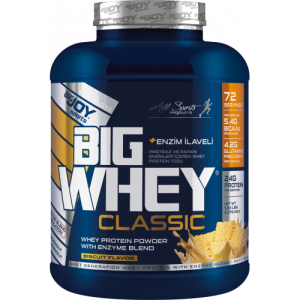 Bigjoy Sports BIGWHEY Whey Protein Classic Bisküvi 2376g 72 Servis