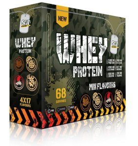 SAT NUTRİTİON WHEY PROTEIN 2380 GR. 68 TEKLİ SERVİS 4 AROMA