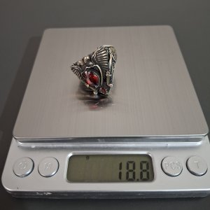 KARTAL MOTİFLİ GÜMÜŞ YÜZÜK