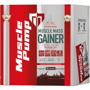 Muscle Pump Muscle Mass Gainer Çikolata 50 Saşe