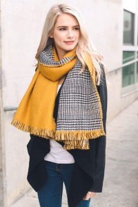 ÇİFT TARAFLI TRİKO ŞAL