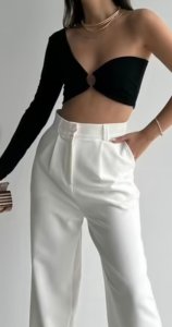 Double Palazzo Pantolon