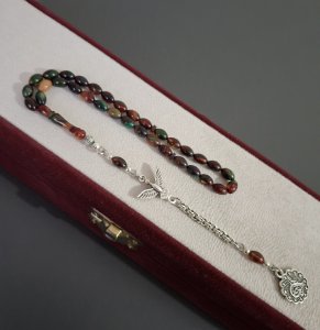 HARELİ ATEŞ KEHRİBAR (bilek boy)