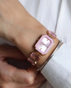 Swarovski Taşlı Saat