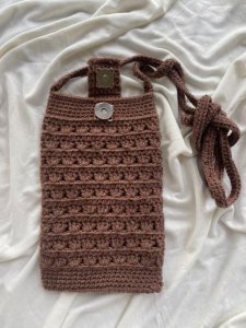 Tığ işi Telefon çanta