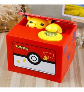 Pokemon Pikachu Hırsız Kumbara