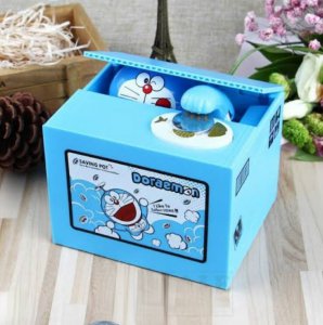 Pokemon Doraemon Mavi Hırsız Kumbara