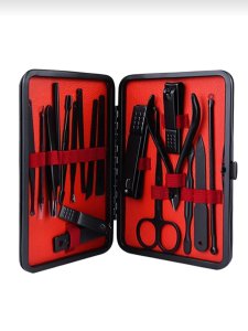 17 Parça Çantali Manikür Pedikür Seti