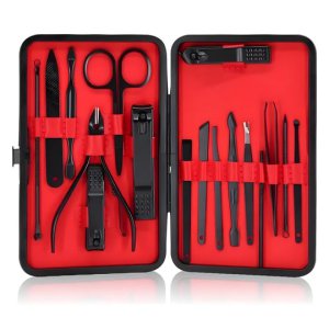 17 Parça Çantali Manikür Pedikür Seti