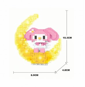 My Melody Mini Moon Led Işıklı Lego Figür Seti