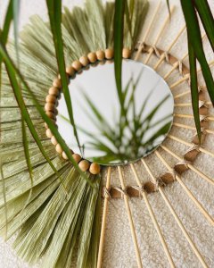 el yapımı duvar aynası