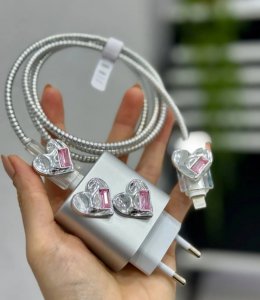 Iphone Şarj Cihazı ve Kablo Koruma Seti