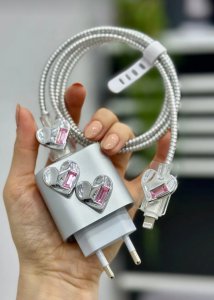 Iphone Şarj Cihazı ve Kablo Koruma Seti