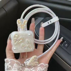 Iphone Şarj Cihazı ve Kablo Koruma Seti