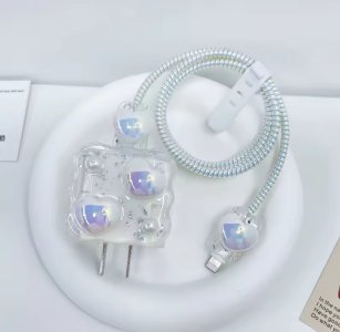 Iphone Şarj Cihazı ve Kablo Koruma Seti