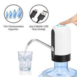 OTOMATİK ŞARJLI DAMACANA SU POMPASI