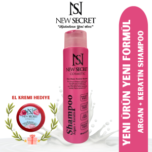 New Secret Cosmetic – ARGAN + KERATIN SHAMPOO