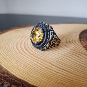 ZİRKON TAŞLI GÜMÜŞ YÜZÜK