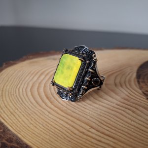 TAŞLI GUMUŞ YÜZÜK