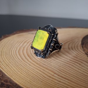 TAŞLI GUMUŞ YÜZÜK