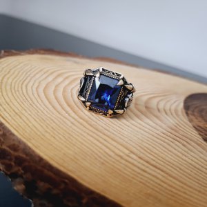 ZİRKON TAŞLI GÜMÜŞ YÜZÜK