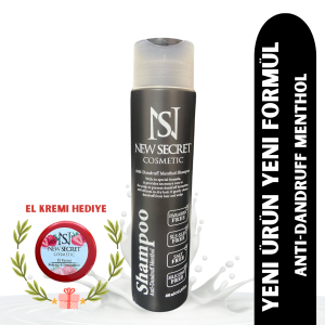 New Secret Cosmetic – Anti-Dandruff Menthol Shampoo