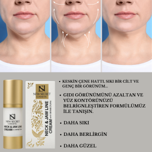 GIDI GİDERİCİ VE ÇENE HATTINI ORTAYA ÇIKARAN KREM