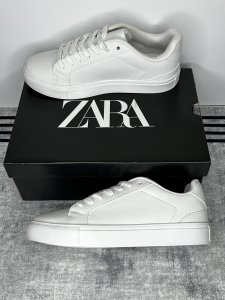 Zara Deri Siyah Beyaz